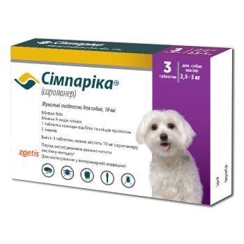 Zoetis Сімпаріка сароланер H88-J97 фото
