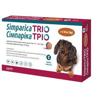 Zoetis Simparica TRIO A35-I44 фото