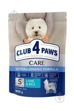 Корм для малих порід Club 4 Paws Premium ягня і рис для собак малих порід 900 г UI78-25 фото