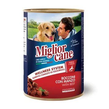 Morando Migliorcane Вологий корм для собак з яловичиною  405 г BN752-369 фото