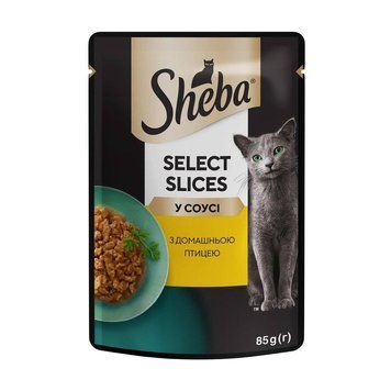 Sheba Select Slices із домашньою птицею в соусі  A35-I03 фото