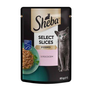 Sheba Select Slices з лососем у соусі  V67-I01 фото